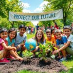 Cómo enseñar a los niños a prevenir el cambio climático y proteger su futuro